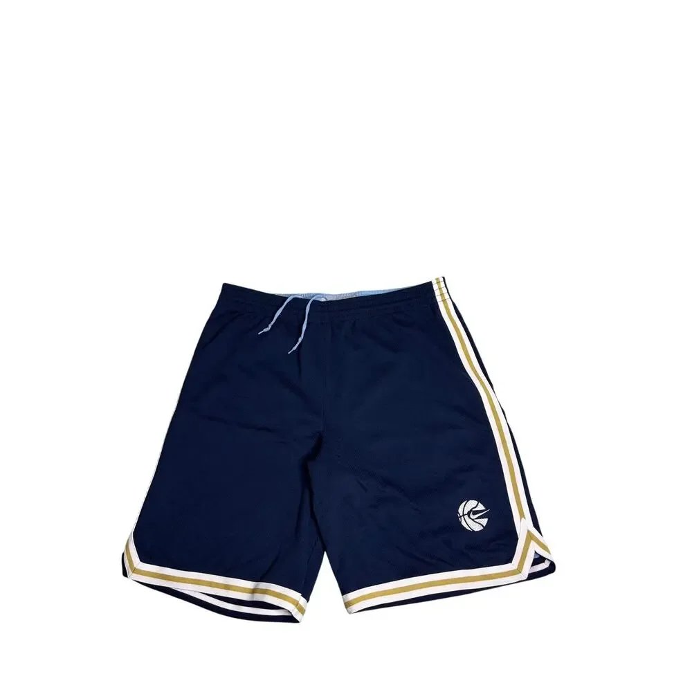 Vintage Nike Reversible Basketball Shorts Navy Blue Y2K Baggy